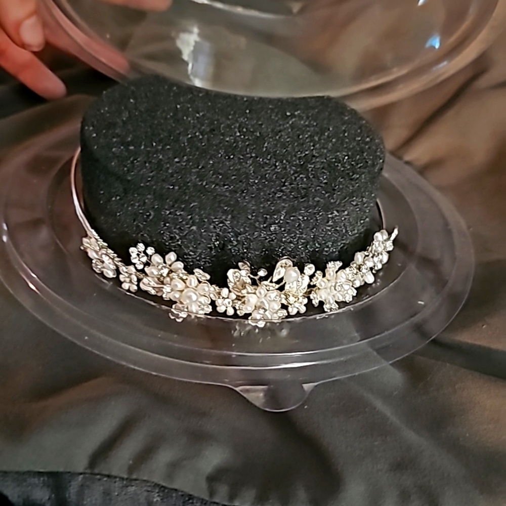 Beaded Bridal Crown